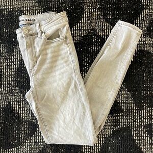 American Eagle Outfitters Gray Skinny Jeans Modern Fit